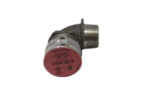 APPLETON ELECTRICAL CABLE CONNECTOR/STRAIN RELIEF 90 DEG