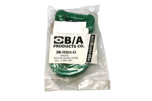 B/A PRODUCTS ROUND SLING HOOK: GREEN