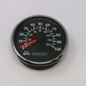 AUTOCAR GAUGE 3\" SPEEDO/ODO MPH/KPH