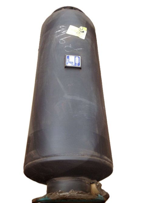 STODDARD SILENCERS INC. SILENCER: 6\" INLET/OUTLET 14\" DIAMETER 44\" LONG