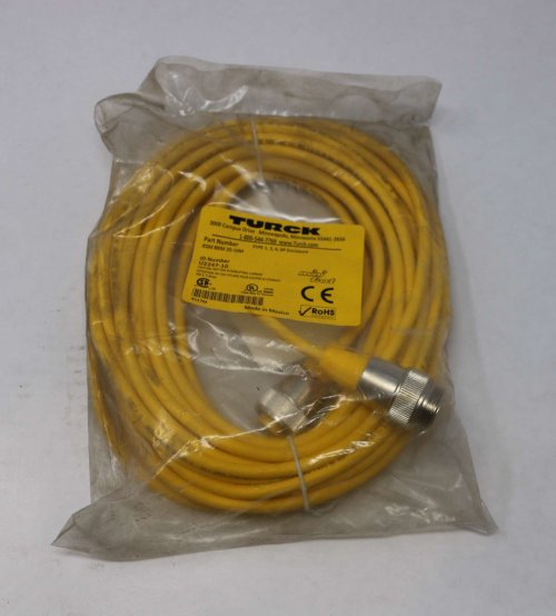 TURCK CORDSET 18GA 2PIN-2SOC 10-METER