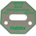 SAF-HOLLAND - HALDEX / MIDLAND FACEPLATE FOR FLIPPER VALVE