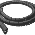 HALDEX SPIRAL WRAP BLACK 1.25\" OD ($/FT)