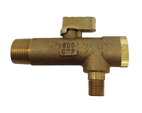 QUINCY COMPRESSOR BRASS STRAINER/BALL VALVE