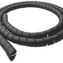 MIDLAND SPIRAL WRAP BLACK 1.5\" OD