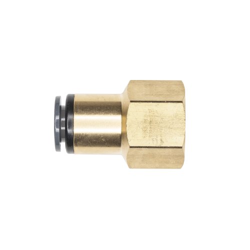 TRAMEC SLOAN FITTING CONNECTOR FEMALE 3/8T 1/4P DOT PUSH COMP