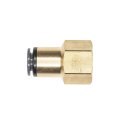 ALKON FITTING CONNECTOR FEMALE 5/32T 1/8P PUSH COMP