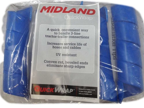 MIDLAND 5-PACK SPIRAL QUICKWRAP BLUE 1.25\" OD