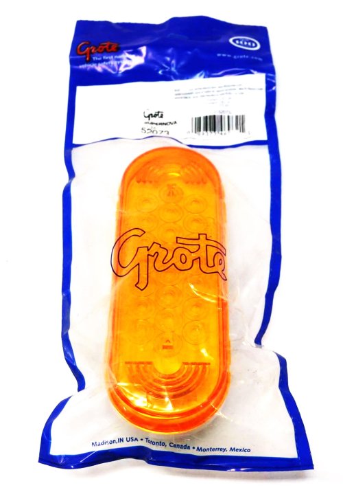 GROTE 24 OVAL LED AMBER TURN