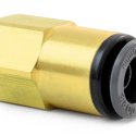 TRAMEC SLOAN FITTING CONNECTOR FEMALE 1/2T 1/4P DOT PUSH COMP