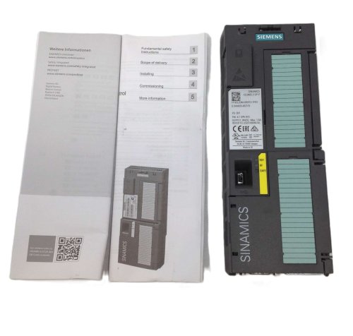 SIEMENS SINAMICS CU240E-2-DP-F CONTROL UNIT E-TYPE