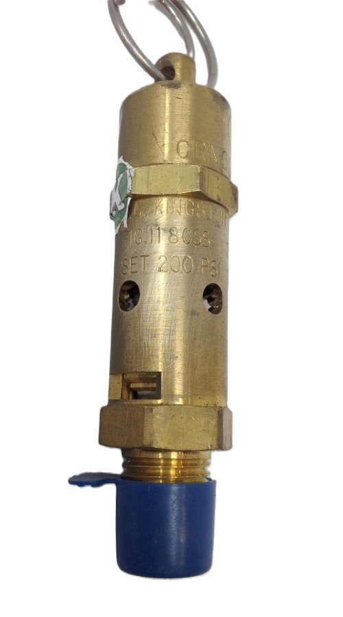 KINGSTON VALVES HIGH FLOW SAFETY VALVE  1/4''NPT  200PSI