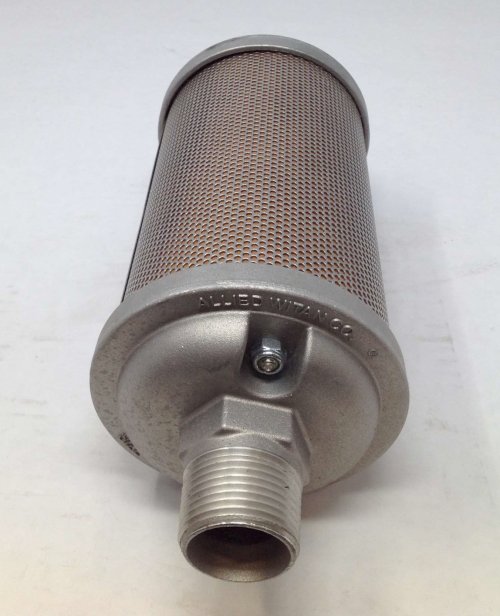 ZEKS AIR DRYER MUFFLER 1\" MALE NPT