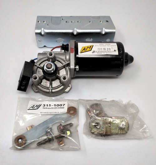 AM EQUIPMENT UNITIZED ASSEMBLY WIPER MOTOR REPLACEMENT KIT 24V