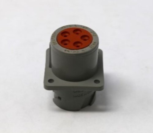 DEUTSCH GRAY SEALED RECEPT  PLASTIC PLUG  5-WAY  250V