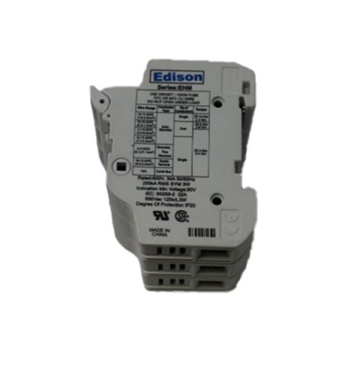 EDISON FUSE FUSE HOLDER 3PH DIN RAIL