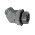 BRENNAN INDUSTRIES ELBOW FITTING 45Ø -16MORFS -20MORB