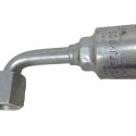 GATES FITTING: 90° 3/8\" ID HYDRAULIC HOSE X 9/16-18 FEM