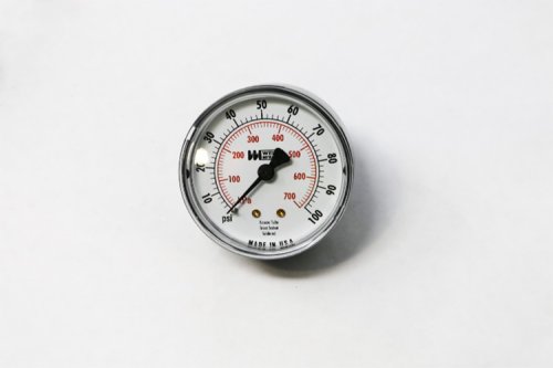 WEISS INSTRUMENTS GAUGE BOTTOM MOUNT 1/4''