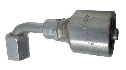 GATES FITTING: 90° 1/4\" ID HYDRAULIC HOSE X 7/16-20 FEM