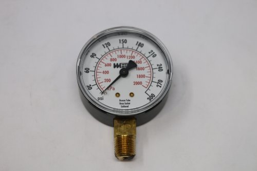 WEISS INSTRUMENTS GAUGE 2-1/2 OD 0-300