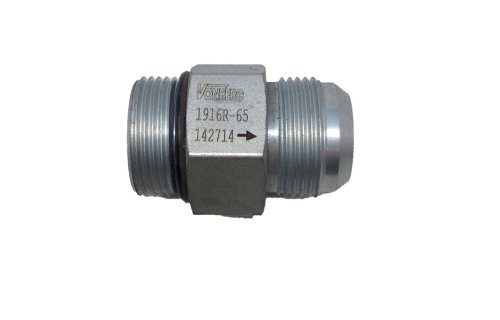 VONBERG CHECK VALVE ORB16-JIC16 FLOW O