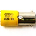 LEDTRONICS LED BULB  7-LED  YELLOW  24VDC