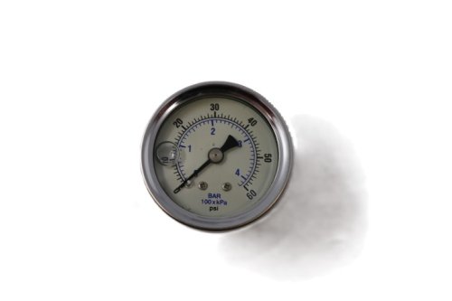 PIC GAUGES PRESSURE GAUGE  60 PSI  STAINLESS STEEL