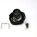 STEWART WARNER WATER TEMP GAUGE  100-260 DEGR  ELECTRICAL  BLACK