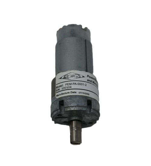 POWER ENGINEERING GEAR MOTOR 12VDC