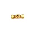 FASTENAL TEE BRASS COMPRESSION DOT BRANCH 1/4T X 1/8M NPTF