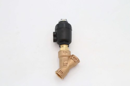 BURKERT VALVE: ANGLE SEAT SOLENOID 232psi