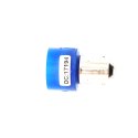 DIALIGHT LED LAMP  15MM  BLUE  28VDC  20mA  6300MCD