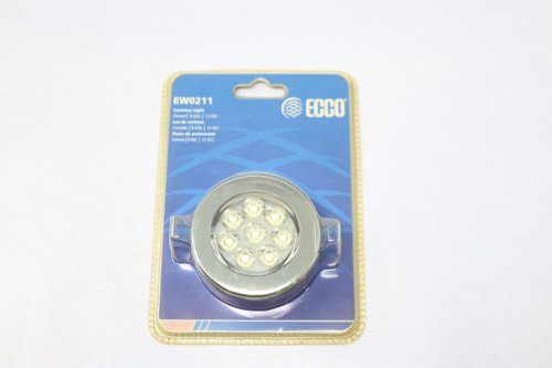 ECCO LED INTERIOR LIGHT  CIRCULAR  FLUSH MOUNT  12V