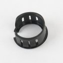 SPAENAUR BUSHING OPEN/CLOSED BLACK NYLON