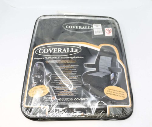 SEATS INC. COVERALLS - MID BACK BLAC