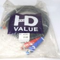 HEAD VALUE 15’ RUBBER COILED AIR HOSE