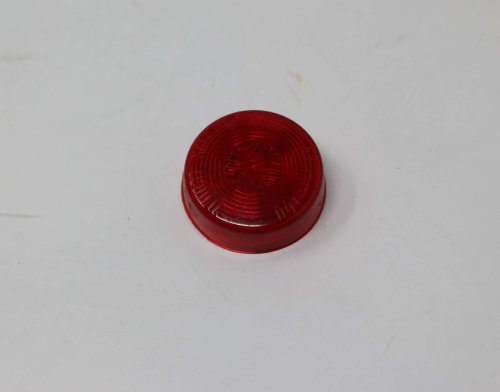 MACK 2 RED LED RND C/M LAMP