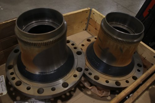 AXLETECH CAST IRON WHEEL HUB