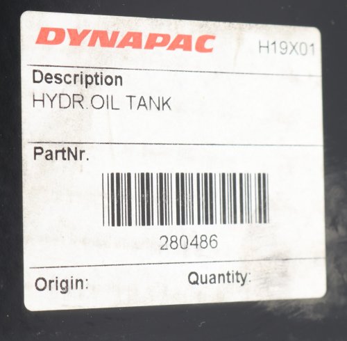 DYNAPAC HYDRAULIC OIL TANK