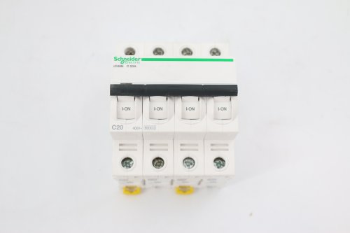 SCHNEIDER ELECTRIC CIRCUIT BREAKER 4P 20A